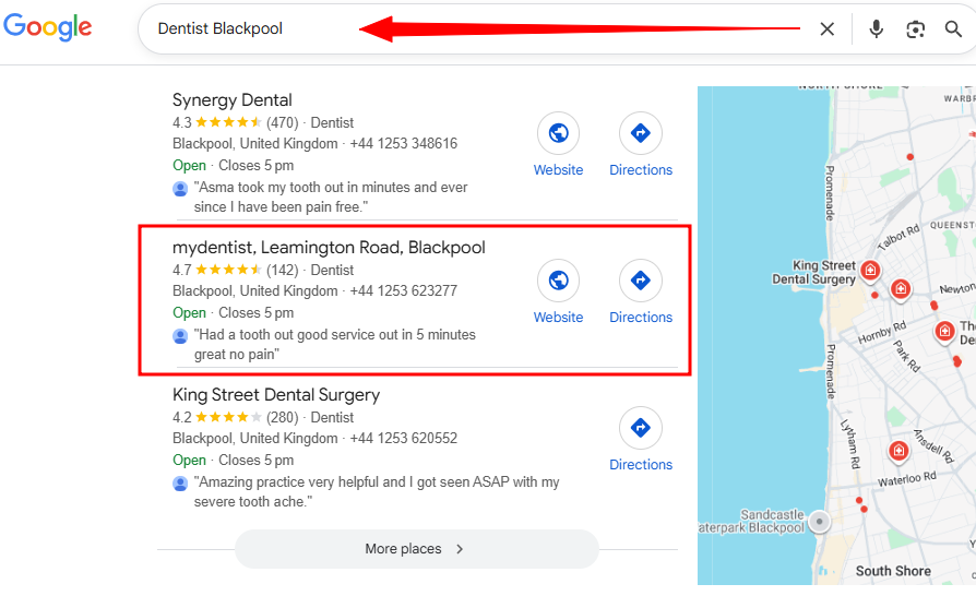 SEO Agency Bristol Results
